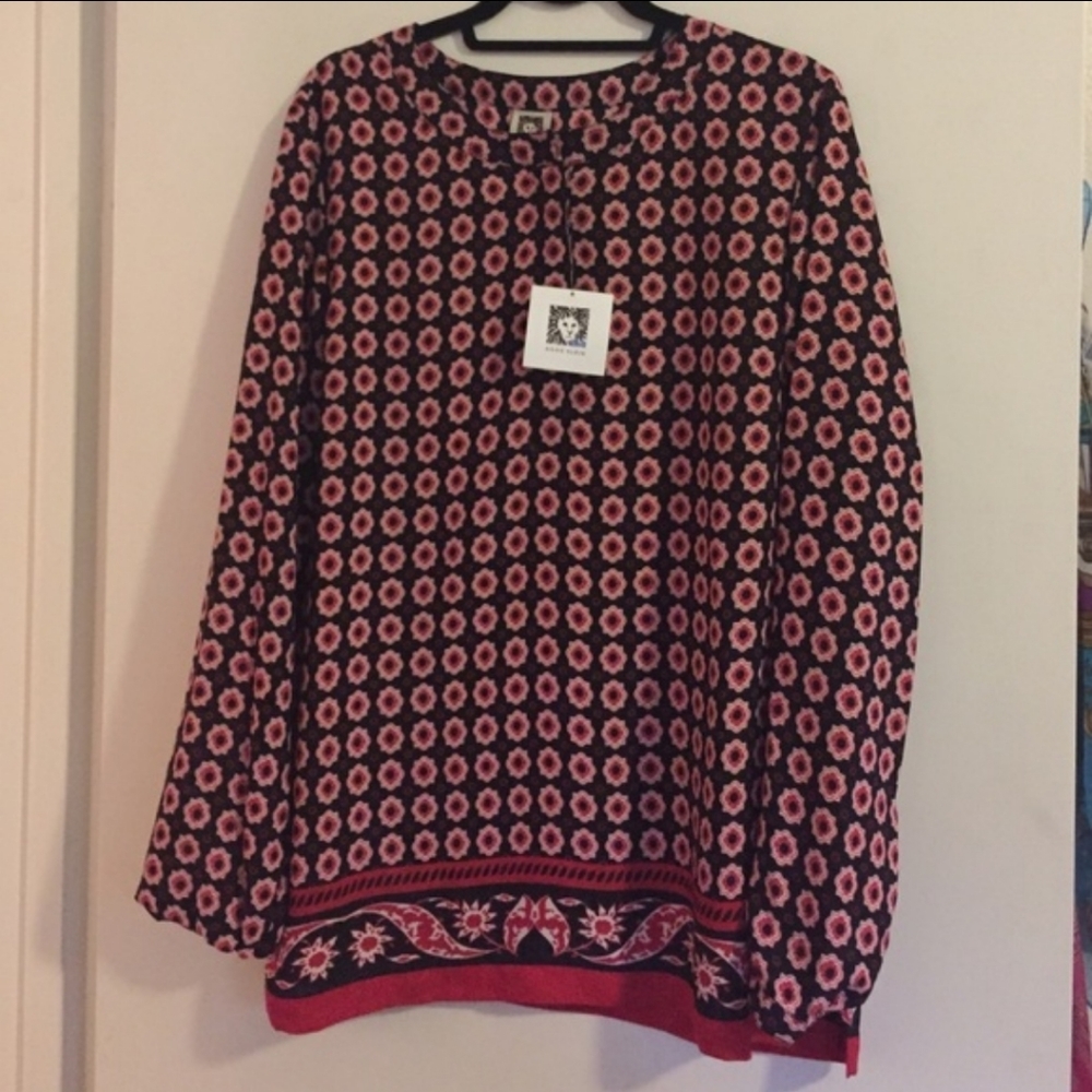 ANNE KLEIN - Blouse - XL - Picture 2 of 3